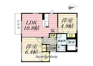 アイコート明石台【1階】の間取り
