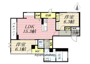 オルトペディアA【4階】の間取り
