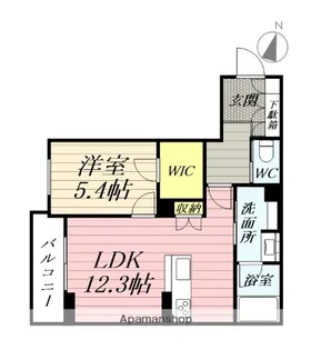 カノープス【3階】の間取り
