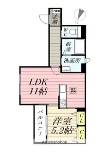 シャーメゾン スエルテ【1階】の間取り