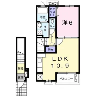 グラースメゾン【2階】の間取り