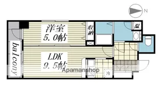 HF一番町レジデンス【6階】の間取り