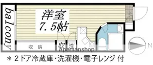 ラ・パルフェ・ド・国見【4階】の間取り