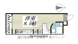 ラ・パルフェ・ド・国見【207号室】の間取り