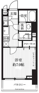 HF北四番丁レジデンス【8階】の間取り