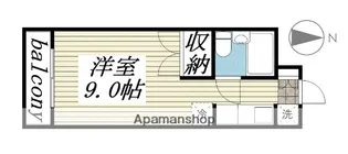 メゾン・ド・フェリー【3階】の間取り