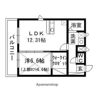 セレスト・Ⅰ【308号室】の間取り