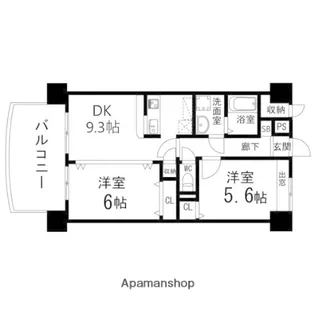 WILLDO高砂【0802号室】の間取り