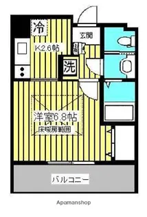 HF仙台レジデンスEAST【12階】の間取り