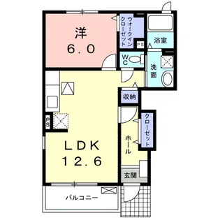 千賀の台SPINACHⅢ【1階】の間取り