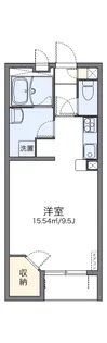 レオネクスト松木【109号室】の間取り