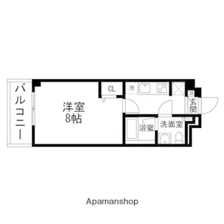 アーバンプラザ小田原【404号室】の間取り