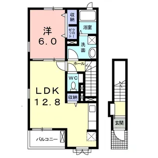 ノイ アロッジオ【2階】の間取り
