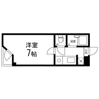 ベルシティ八木山【205号室】の間取り