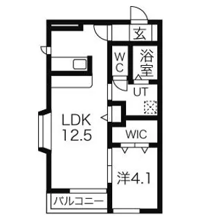 ボナール【2階】の間取り
