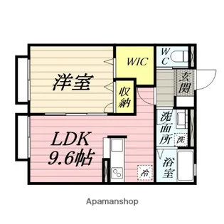 プランドール【1階】の間取り