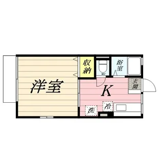 シティハイムファミール【2階】の間取り