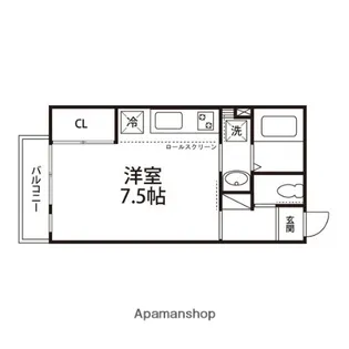 レジェンド宮千代【202号室】の間取り