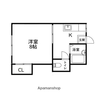 ハイツジョイ【101号室】の間取り