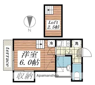 青山第8レジデンス【103号室】の間取り