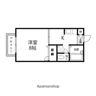 ディアスウタカ3【202号室】の間取り