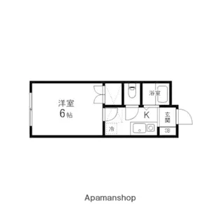 ロフトハウス吹上Ⅳ【101号室】の間取り