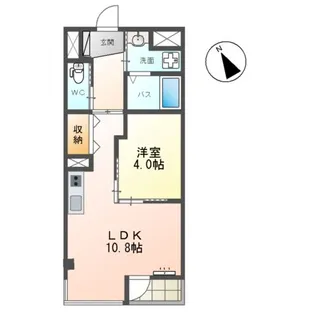 シリウス【1階】の間取り