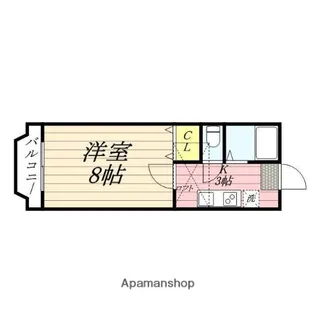 ホワイトキャッスルOZAWA【1階】の間取り