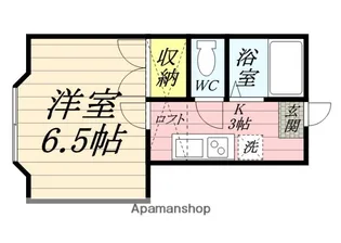 ホワイトキャッスル36番館【2階】の間取り