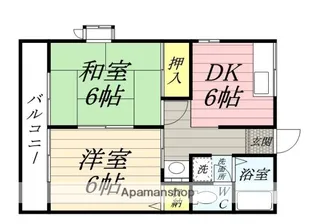 CHイーハトーヴ【2階】の間取り