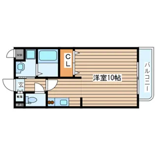 レーベンス柏木【1階】の間取り