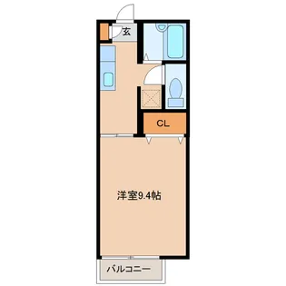 ロイヤルコート【2階】の間取り