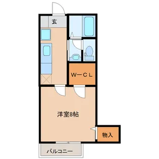 フォレスト楓【2階】の間取り