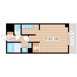 NORTH CITY50【2階】の間取り