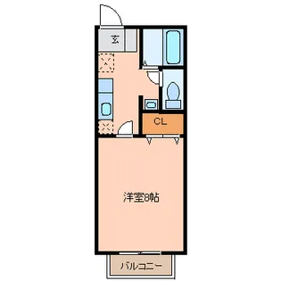 シーマンズ【1階】の間取り