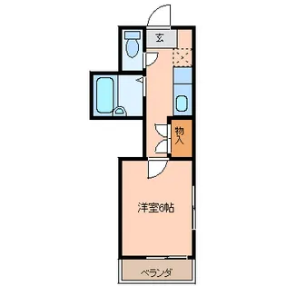 エスポアールⅣ【2階】の間取り