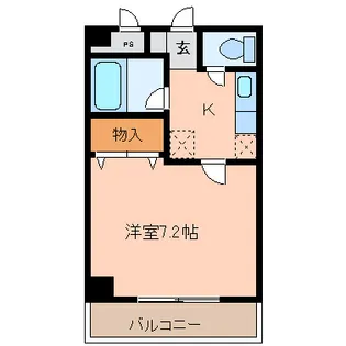 ガーデンプレイスT&T【3階】の間取り