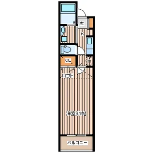 WIT木ノ下【2階】の間取り