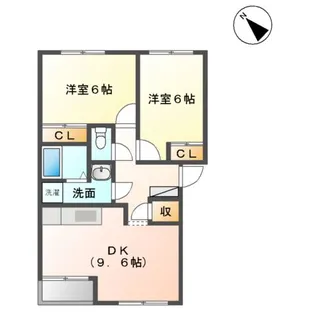 エクセレンスⅡ【2階】の間取り