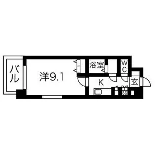 ショーブンあすと長町ビル【3階】の間取り