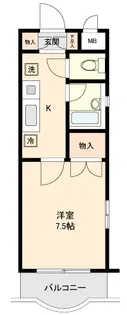 CITY SPIRE 仙台【2階】の間取り