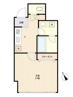 LA DOUCEUR榴ヶ岡【2階】の間取り