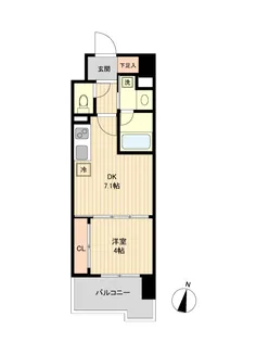 S-FORT青葉上杉【12階】の間取り