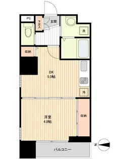 LA DOUCEUR片平【12階】の間取り