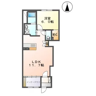 フォレストパークⅠ【1階】の間取り