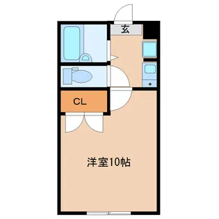 多賀城イーストB【2階】の間取り