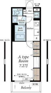 リブリ・サウスアベニュー【3階】の間取り
