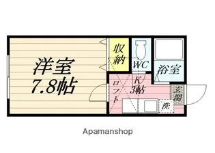 ホワイトキャッスル蒲町ビレジA棟【2階】の間取り