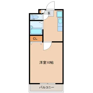 パームクレスト【2階】の間取り