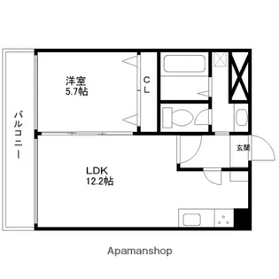 ルヴール【2階】の間取り